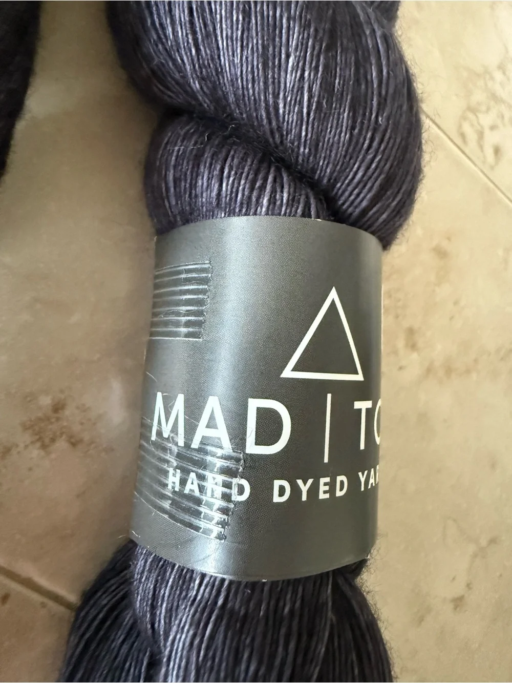 Madelinetosh Hand-Dyed Yarn - Deep Purple (Dirty Panther)